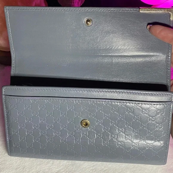 EUC Gucci Guccissima Long Wallet w/COA (Painted) - Picture 2 of 11